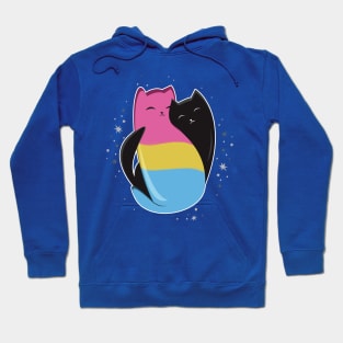 Pansexual Cat LGBT Pride Flag Hoodie